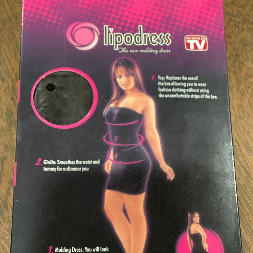 Lipodress Size L/XL Brand New
❌❌❌❌No Return❌❌❌❌
2 for $15